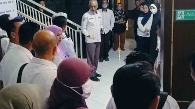 Silaturahmi Sapaan Pagi, Plt Sekda Bangun Kebiasaan Saling Menyapa di Lingkup Pemprov Sulbar