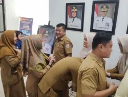 Perkuat Silaturahmi Pegawai dan Mitra Kerja, Diskominfo Sulbar Halal bihalal Hari Pertama Kerja Pasca Libur Lebaran