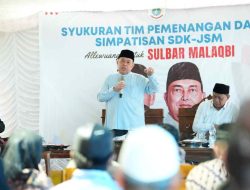 Wagub Sulbar Hadiri Syukuran Masyarakat Alu, Ingatkan Pasca-Pilkada Tak Ada Lagi Perbedaan, Fokus pada Pembangunan