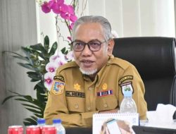Bahas Efisiensi Anggaran, Plh Sekprov Herdin Ismail Rapat Bersama Sekda Se-Sulbar