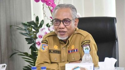 Bahas Efisiensi Anggaran, Plh Sekprov Herdin Ismail Rapat Bersama Sekda Se-Sulbar