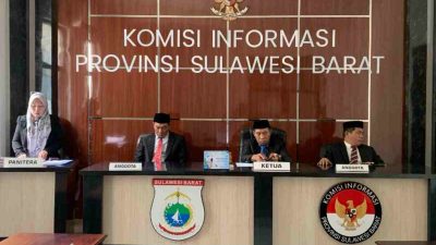 Agenda Pembacaan Putusan, Tiga Sengketa Informasi Dinyatakan Gugur oleh KI Sulbar