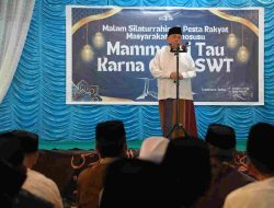 Halal bi Halal Lemo Susu, Wagub Sulbar, Salim S Mengga Sampaikan Sejumlah Pesan