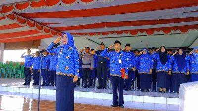 Wakil Bupati Majene sebagai Inspektur Upacara di Harkitnas ke-117: Bangkit Bersama Wujudkan Indonesia Kuat