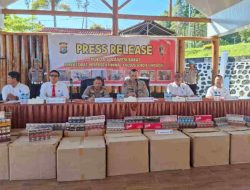 Pengungkapan Peredaran Rokok Ilegal, Kadis Koperindag: Sinergitas Pemprov dan Polda Sulbar