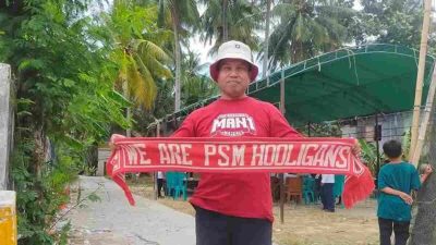 Taswin Satria, penggemar Berat PSM Makassar