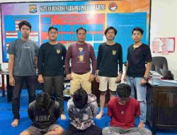 Main-main dengan Barang Haram, Tiga Pemuda di Lingkungan Paleo Diciduk Polisi