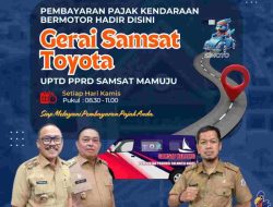 Bayar Pajak Kendaraan, BPKPD Sulbar Hadirkan Layanan Gerai Samsat Setiap Hari Kamis, Bisa QRIS?