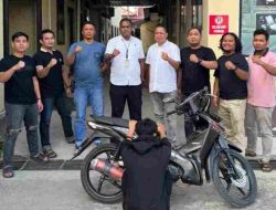 Maling Motor di Ulidang, Disimpan di Pasar Sentral Majene, Diciduk di Polman