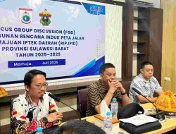 Pemprov Sulbar Susun RIPJPID 2025-2029 untuk Dorong Riset dan Inovasi Berbasis Daerah