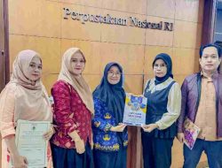 DPKD Sulbar Serahkan Laporan Semester DAK Non-Fisik ke Perpusnas RI