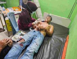 Adu Mulut dengan Istri, Suami di Binuang Kalap Parangi Tetangga