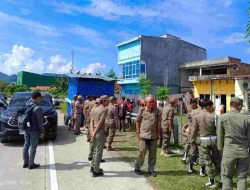 Satpol PP Sulbar Lakukan Sosialisasi Penertiban PKL di Ruas Jalan Arteri Mamuju