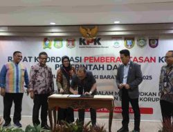 Upaya Pencegahan Korupsi, Gubernur Suhardi Duka Kordinasi ke KPK RI