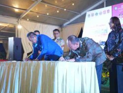 Wakili Gubernur Sulbar, Bau Akram Dai Hadiri Penandatanganan MoU dan Perjanjian Kerja Sama se-Sulawesi