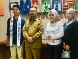 Kadis Pariwisata Terima Kunjungan Peserta Ajang Putra Putri Pariwisata Nusantara 2025 Perwakilan Sulbar