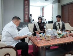 Menyongsong Ajang Nasional, Wagub Sulbar Terima Audiens Perwakilan Duta Pariwisata Sulbar