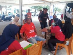 Seluruh Peserta Lomba Perahu Sandeq Silumba Jalani Tes Kesehatan