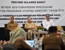 Semester I 2025, Wagub Sulbar Evaluasi Percepatan Penurunan Stunting