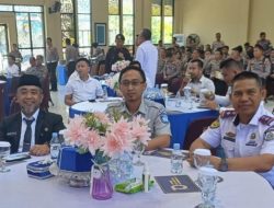 Kadishub Sulbar Hadiri HUT Lalu Lintas Bhayangkara ke-70 di Mapolda Sulbar