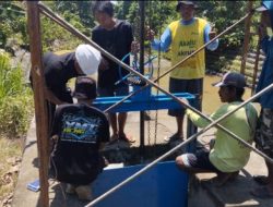 Tepat Musim Tanam, UPTD PSDA Perbaiki Pintu Penguras Bendung Irigasi Tobadak