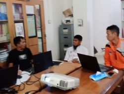 BPBD Sulbar Sambangi Biro Ortala Bahas Penilaian Pematangan Organisasi