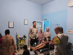 Lagi dan Lagi, Kecelakaan di Jalan Raya Libatkan Remaja, Dua Pria di Malunda Luka Berat