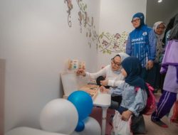 TP-PKK Sulbar Apresiasi Tempat Bermain Anak di BKD Sulbar
