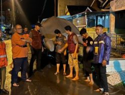 BPBD Sulbar Tinjau Titik Banjir Genangan Air di Kota Mamuju