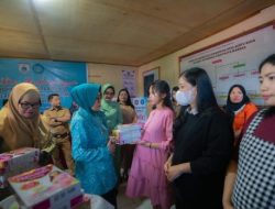 TP PKK dan Dinkes Sulbar Intervensi Gizi Ibu Hamil melalui Pemberian Susu Bumil di Lokus Program Pasti Padu