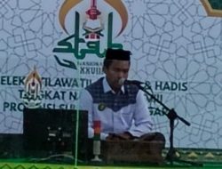 Kafilah Sulbar Ahmad Farid Tampil Apik di Cabang Hafalan 500 Hadist STQH Nasional 2025