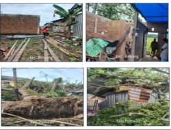 Pusdalops BPBD Sulbar Koordinasikan Dampak Angin Kencang di Pesisir Kota Polewali
