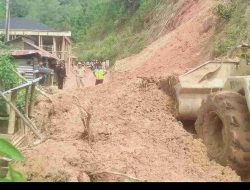 BPBD Sulbar Terima Laporan Kejadian Tanah Longsor di Desa Lembana Salulo Mamasa