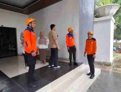 BPBD Sulawesi Barat Hari Ini Lakukan Patroli Antisipasi Cuaca Ekstrem di Kawasan Kantor Gubernur
