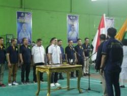 Kukuhkan Pengurus PBSI Majene, Safaruddin Harap Pembinaan Atlet Dapat Lebih Terstruktur dan Tingkatkan Prestasi Atlet Lokal