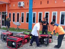 Regu 4 Posko Siaga Darurat Lakukan Pengecekan Rutin Peralatan Operasional Penanggulangan Bencana
