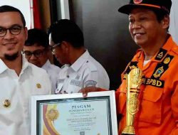 BPBD Sulbar Apresiasi BPBD Mamuju Tengah Raih Juara 1 Gelora Award 2025