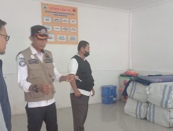 Tim Verifikasi BNPB RI Tinjau Gudang Logistik BPBD Sulawesi Barat