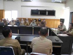 Sekda Sulbar Lakukan Kunjungan Dua OPD, Tekankan Disiplin dan Kolaborasi ASN