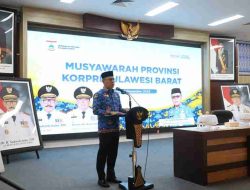 Junda Maulana Terpilih Aklamasi sebagai Ketua Korpri Sulbar Periode 2025–2030
