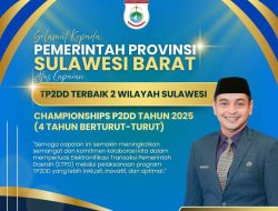 Pemprov Sulbar Raih TP2DD Terbaik II Wilayah Sulawesi, Bukti Komitmen Perkuat Digitalisasi Keuangan Daerah