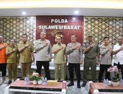 Bahas Keamanan dan Ekonomi: Sinergi Pemprov Sulbar-Polda untuk Pembangunan Optimal