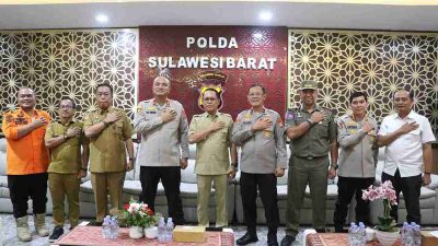 Bahas Keamanan dan Ekonomi: Sinergi Pemprov Sulbar-Polda untuk Pembangunan Optimal