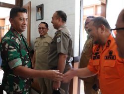 Plt. Kalaksa BPBD Yasir Fattah Dampingi Sekprov Sulbar Lakukan Silaturahmi ke Korem 142/Tatag Mamuju