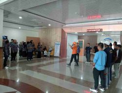 BPBD Sulbar Lakukan Gladi Ruang dan Simulasi Gempa Bumi di Kantor BPKP Sulawesi Barat