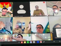 Dinsos Sulbar Ikuti Rakor Percepatan Pembangunan Sekolah Rakyat Secara Daring