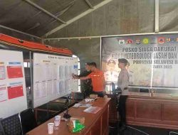 Regu 01 Posko Siaga Darurat BPBD Sulbar Lakukan Monitoring Kondisi Cuaca di Sulawesi Barat