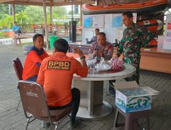 Koordinator Regu 4 Posko Siaga Darurat BPBD Sulbar Beri Arahan Terkait Prediksi Cuaca BMKG