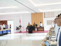 Gubernur dan Wagub Pimpin Rapim, Realisasi Bantuan Bibit, Nelayan hingga Bantuan Tunai Masyarakat Miskin Ekstrim