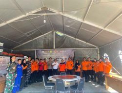 BPBD Sulbar Terima Kunjungan Basarnas Mamuju, Pantau Posko Siaga Darurat